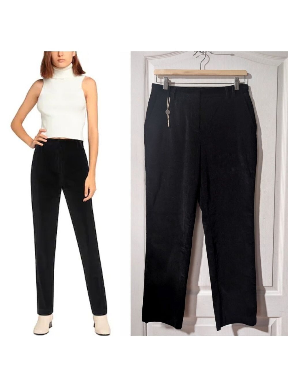 Ballantyne | Tapered Corduroy Trousers In Black